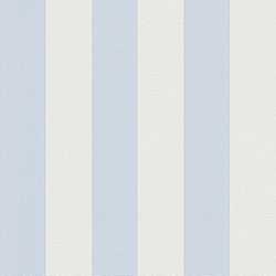 Galerie Wallcoverings Product Code MC61017 - Maison Charme Wallpaper Collection - Blue, White Colours - Add a generous dollop of style with this striking wide stripe. In its soft pastel colourways, this is one wallpaper that will bring a bright look to your home. It works wonderfully in a little one's bedroom, playroom or nursery with its calming and soothing vibe. Design