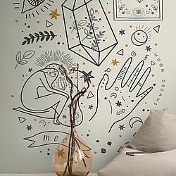 Galerie Wallcoverings Product Code WH45192M - Welcome Home Murals Wallpaper Collection - Beige, Cream, White Colours -  