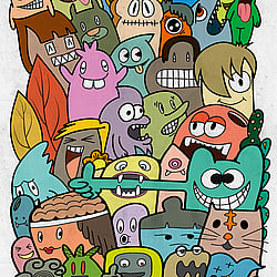 Galerie Wallcoverings Product Code WH45196M - Welcome Home Murals Wallpaper Collection - Multi-coloured Colours -  