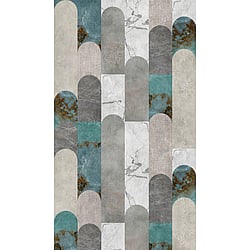 Galerie Wallcoverings Product Code WH45203M - Welcome Home Murals Wallpaper Collection - Beige, Blue, Grey Colours -  