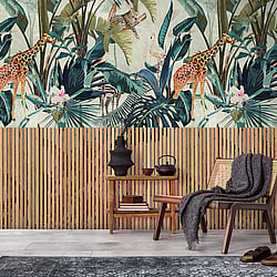 Galerie Wallcoverings Product Code WH45221M - Welcome Home Murals Wallpaper Collection - Blue, Brown, Multi-colour Colours -  