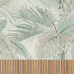 Galerie Wallcoverings Product Code WH45222M - Welcome Home Murals Wallpaper Collection - Beige, Brown, Green Colours -  