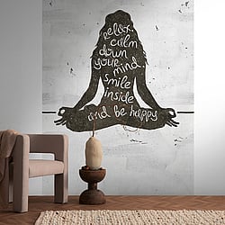 Galerie Wallcoverings Product Code WH45223M - Welcome Home Murals Wallpaper Collection - Grey, Black, White Colours -  
