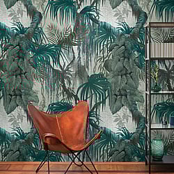 Galerie Wallcoverings Product Code WH45232M - Welcome Home Murals Wallpaper Collection - Blue, Grey, Green Colours -  