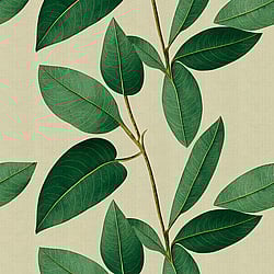 Galerie Wallcoverings Product Code WH45233M - Welcome Home Murals Wallpaper Collection - Cream, Yellow, Green Colours -  