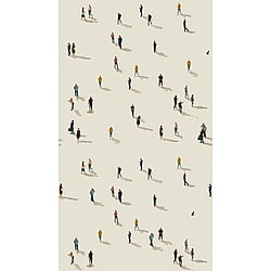 Galerie Wallcoverings Product Code WH45234M - Welcome Home Murals Wallpaper Collection - Beige, Yellow, Black Colours -  