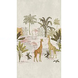 Galerie Wallcoverings Product Code WH45241M - Welcome Home Murals Wallpaper Collection - Beige, Yellow, Pink Colours -  