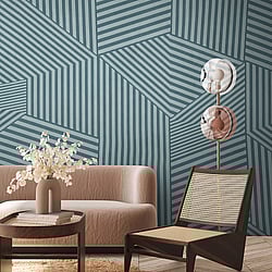 Galerie Wallcoverings Product Code WH45258M - Welcome Home Murals Wallpaper Collection - Blue, Grey Colours -  