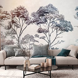 Galerie Wallcoverings Product Code WH45267M - Welcome Home Murals Wallpaper Collection - Blue, Yellow, White Colours -  