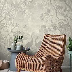 Galerie Wallcoverings Product Code WH45281M - Welcome Home Murals Wallpaper Collection - Beige, Cream, Grey Colours -  