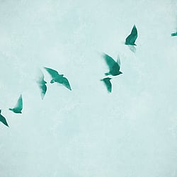 Galerie Wallcoverings Product Code WH45285M - Welcome Home Murals Wallpaper Collection - Blue Colours -  