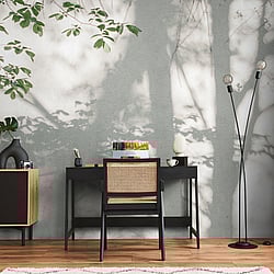 Galerie Wallcoverings Product Code WH45287M - Welcome Home Murals Wallpaper Collection - Grey, Green, White Colours -  