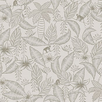 Galerie Wallcoverings Product Code 12702 - Ted Baker Fantasia Wallpaper Collection - Cream Green Colours -  