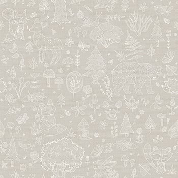 Galerie Wallcoverings Product Code 14807 - Little Explorers 2 Wallpaper Collection - Silver Grey Colours -  