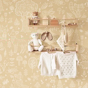 Galerie Wallcoverings Product Code 14808 - Little Explorers 2 Wallpaper Collection - Yellow Colours -  