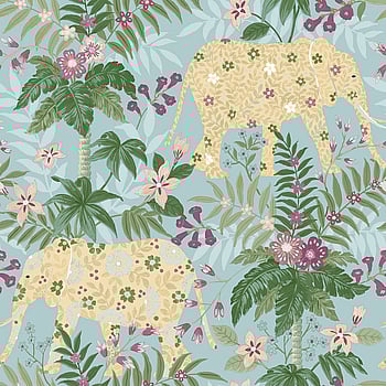 Galerie Wallcoverings Product Code 18547 - Into The Wild Wallpaper Collection - Blue Colours -  