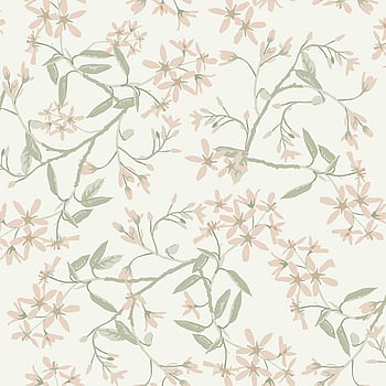 Galerie Wallcoverings Product Code 20111 - Ester Wallpaper Collection - Pink green Colours -  