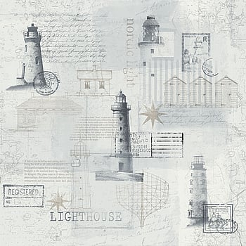 Galerie Wallcoverings Product Code 21025 - Skagen Wallpaper Collection - Blue Cream Colours -  