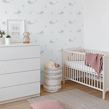 Galerie Wallcoverings Product Code 281-2 - Bambino Wallpaper Collection - Blue Colours -  