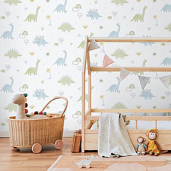 Galerie Wallcoverings Product Code 283-2 - Bambino Wallpaper Collection - Blue/Green Colours -  