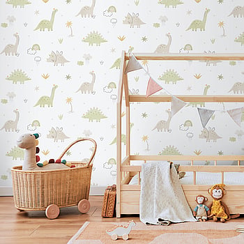 Galerie Wallcoverings Product Code 283-3 - Bambino Wallpaper Collection - Green Colours -  