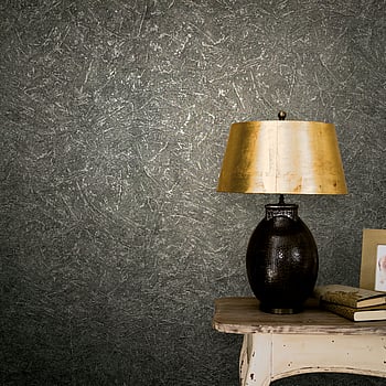 Galerie Wallcoverings Product Code 32818 - New Textures Wallpaper Collection - Black Colours -  
