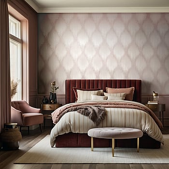 Galerie Wallcoverings Product Code 35802 - Fashion Icon Wallpaper Collection - Rose Colours -  