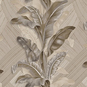 Galerie Wallcoverings Product Code 49304 - Stratum Wallpaper Collection - grey brown gold Colours -  