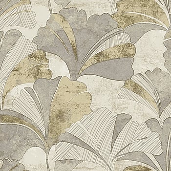 Galerie Wallcoverings Product Code 49321 - Stratum Wallpaper Collection - grey gold cream Colours -  