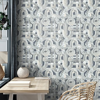 Galerie Wallcoverings Product Code 65320 - Salt Wallpaper Collection - Poppy Seed Colours -  