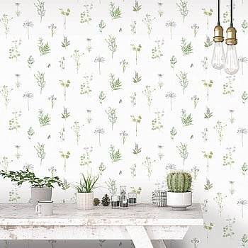 Galerie Wallcoverings Product Code 7342 - Evergreen Wallpaper Collection - Multicolor Colours -  
