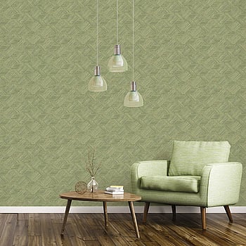 Galerie Wallcoverings Product Code 7355 - Evergreen Wallpaper Collection - Green Colours -  