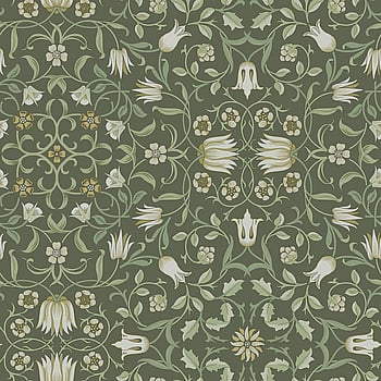 Galerie Wallcoverings Product Code 82008 - Hidden Treasures Wallpaper Collection - Green Colours -  