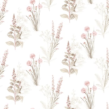 Galerie Wallcoverings Product Code AF37715 - Abby Rose 4 Wallpaper Collection - Pink Khaki Grey Colours -  