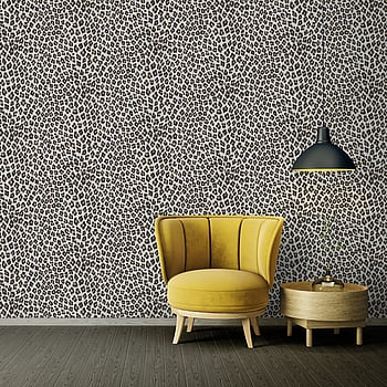 Galerie Wallcoverings Product Code ES31124 - Escape Wallpaper Collection - White, Black, Gold Colours -  