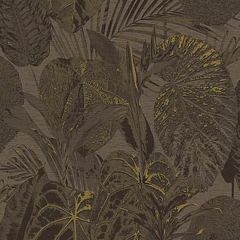 Galerie Wallcoverings Product Code FL61157 - Flourish Wallpaper Collection - Brown/Metallic Colours -  