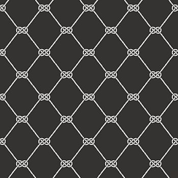 Galerie Wallcoverings Product Code G23343 - Deauville 2 Wallpaper Collection - Black White Colours -  