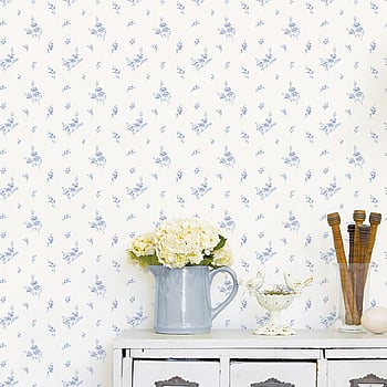 Galerie Wallcoverings Product Code G67915 - Miniatures 2 Wallpaper Collection - Blue White Colours -  
