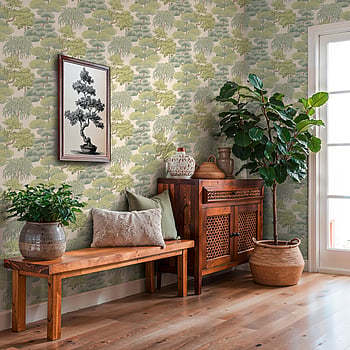 Galerie Wallcoverings Product Code HV41079 - Havana 2 Wallpaper Collection - Beige, Cream, Green Colours -  