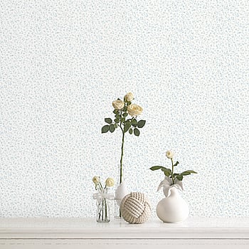 Galerie Wallcoverings Product Code PF38154 - Pretty Prints Wallpaper Collection - Blue, Beige, Grey Colours -  