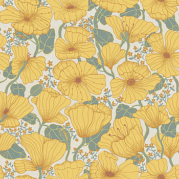 Galerie Wallcoverings Product Code S65112 - Sommarang Wallpaper Collection - Yellow Colours -  