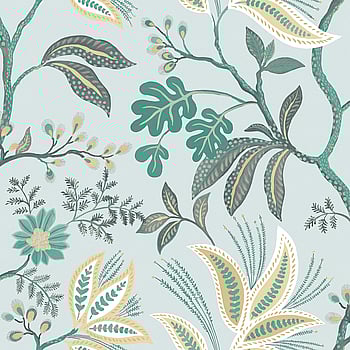 Galerie Wallcoverings Product Code TJ41104 - Mulberry Tree Wallpaper Collection - Blue Colours -  