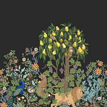 Galerie Wallcoverings Product Code TJ41500M - Mulberry Tree Wallpaper Collection - Black Colours -  